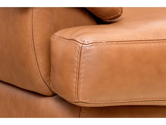 Bianchi & Co. Italian Leather Loveseat Sova