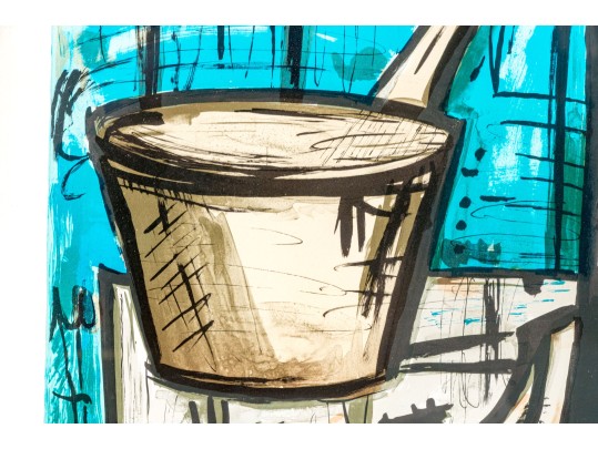Bernard Buffet Lithographic Print, Still Live