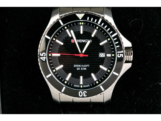 Swiss Army Wenger 'Seaforce' Quartz Watch, Retail Price $225