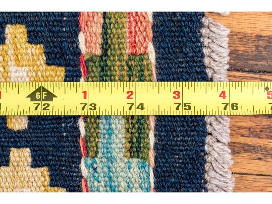 Hand Woven Wool Pakistan Kilim, 3'-11