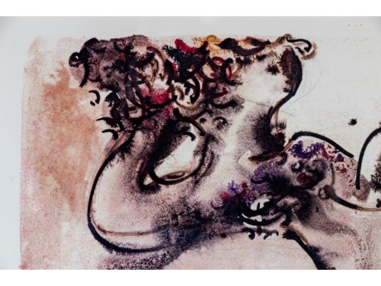 Chaim Gross (American, 1904-1991) Pencil Signed Ltd Print, Abstract