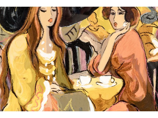 Maimon Limited Ed. Print, Seated Women