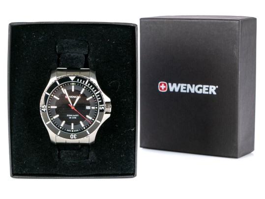 Swiss Army Wenger 'Seaforce' Quartz Watch, Retail Price $225