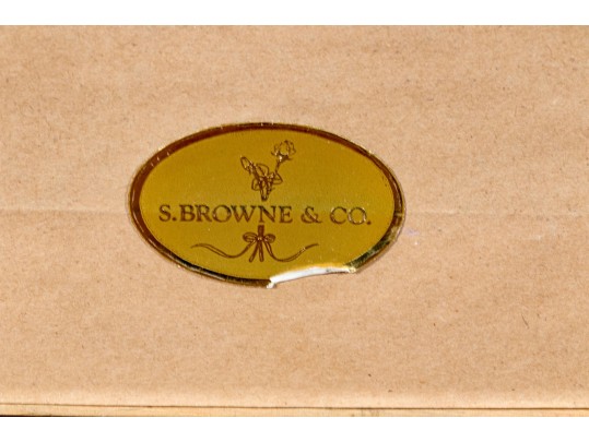 Pair Of S. Browne & Co. Botanical Giclees With Frames