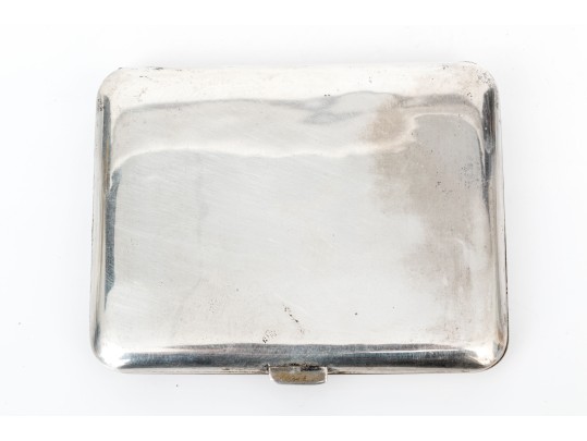 Thai Silver Cigarette Case   2.785 Troy Ozs. 