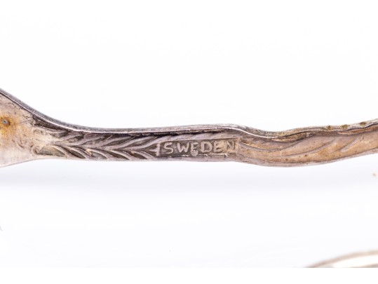 Group Of Sterling Silver And Other Servers