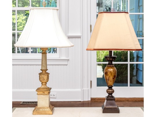 Two Decorative Table Lamps 