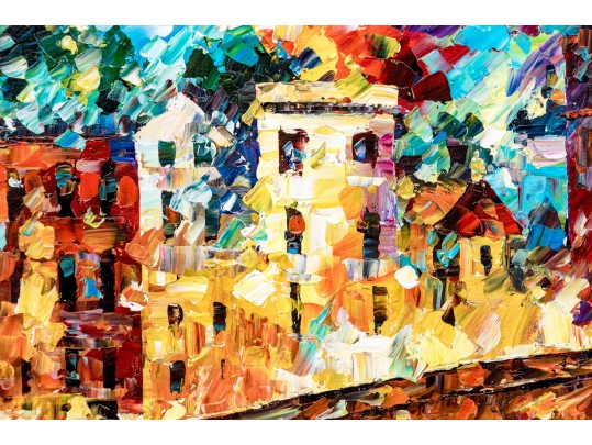 Leonid Afremov (Russian-Israeli, 1955-2019) 