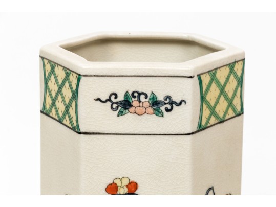 Two Decorative Chinese Porcelain Vases, 20th C. 