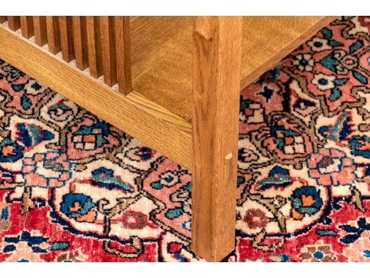 Stickley Oak Mission Side Table