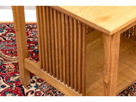Stickley Oak Mission Side Table