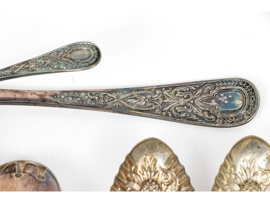 32 Pieces Of Premium, Silver Plate, Mostly Serving Pieces