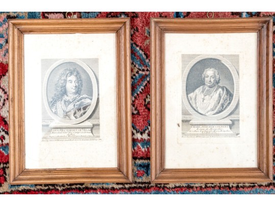 Group Of Three Hand-colored Prints