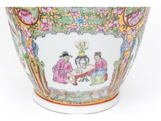 Two Decorative Chinese Porcelain Vases, 20th C. 