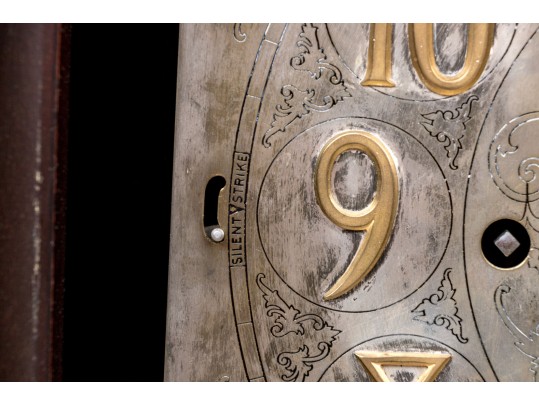 Antique Herschede Five Tube Tall Case Clock