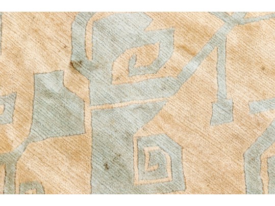 Hand-Knotted Wool Arts And Crafts Style Carpet, 11'-3