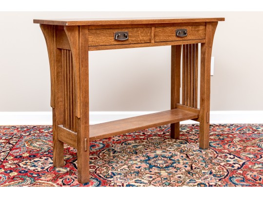 Stickley Mission Console Table