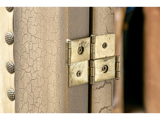 Six Panel Upholstered Room Divider Screen