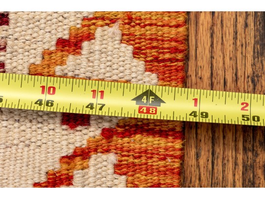 Hand Woven Wool Kilim, 6'-2