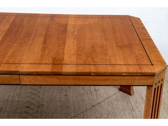 Stickley Mission Cherry Extension Dining Table 