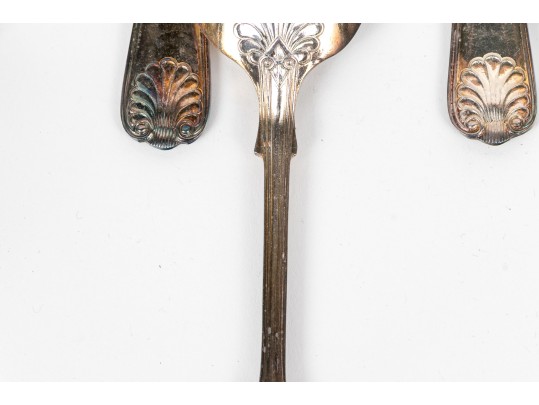 32 Pieces Of Premium, Silver Plate, Mostly Serving Pieces