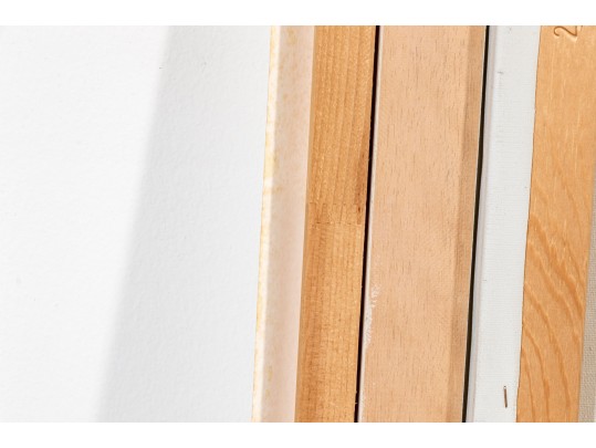 Signed Acrylic On Canvas, Abstract