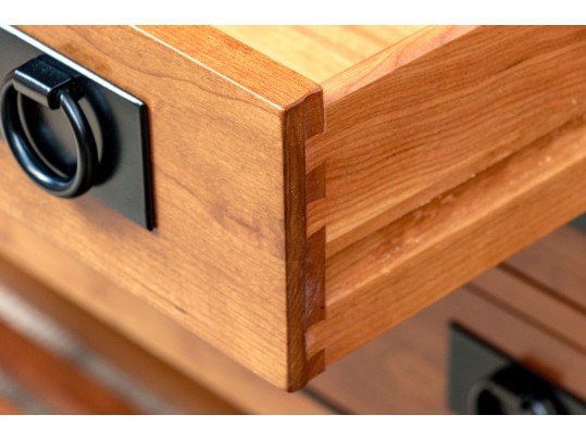 Stickley 21st Century Collection Lighted Oak Sideboard