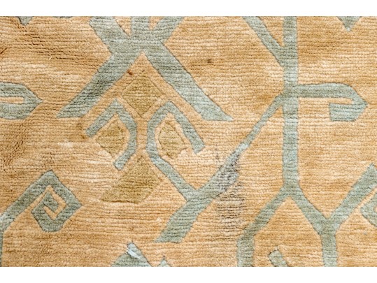 Hand-Knotted Wool Arts And Crafts Style Carpet, 11'-3