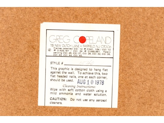 Gina Lombardi, Screenprint 