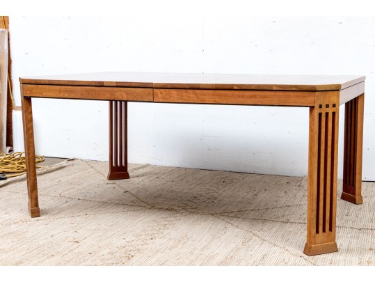 Stickley Mission Cherry Extension Dining Table 