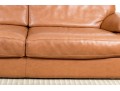 Bianchi & Co. Italian Leather Upholstered Two Seat Sofa