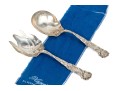 Pair Of Antique Sterling Silver Serving Fork And Spoon    7.860 Troy Ozs.
