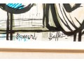 Bernard Buffet Lithographic Print, Still Live