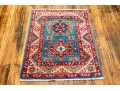 Hand Knotted Wool Pakistan Kazak, 3'-10