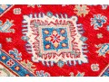 Hand-knotted Wool Pakistan Kazak Runner, 6'-5