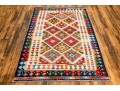 Hand Woven Wool Pakistan Kilim, 3'-11