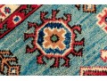Hand Knotted Wool Pakistan Kazak Mat, 2' X 3', New