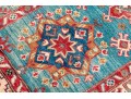 Hand Knotted Wool Pakistan Kazak, 3'-10
