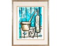 Bernard Buffet Lithographic Print, Still Live