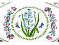 Set Of Six Portmeirion Botanical China Platters- 