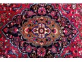 Vibrant Hand-Knotted Persian Wool Area Rug, 11'9