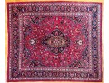Vibrant Hand-Knotted Persian Wool Area Rug, 11'9