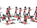 Collection Of Thirty Hand-Painted Lead British Soldiers