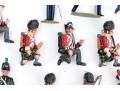 Collection Of Eighteen Hand-Painted Lead Toy Soldiers