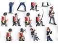 Collection Of Eighteen Hand-Painted Lead Toy Soldiers