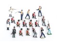 Collection Of Eighteen Hand-Painted Lead Toy Soldiers