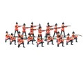 Collection Of Twenty-two Hand-painted Lead Toy Soldiers
