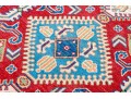 Hand Knotted Wool Pakistan Kazak Room Size Carpet, 6' X 4', New