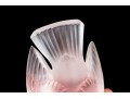 French Lalique Frosted Crystal Sparrow 
