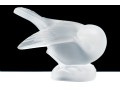 French Lalique Frosted Crystal Sparrow 